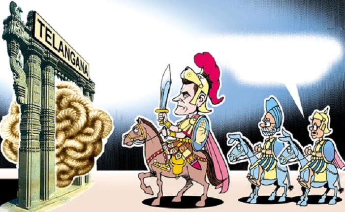 telangana cartoon