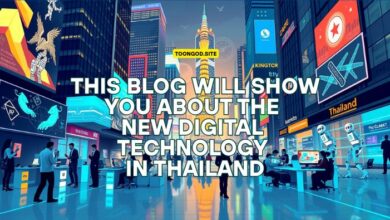 this blog will show you about the new digital technology in thailand