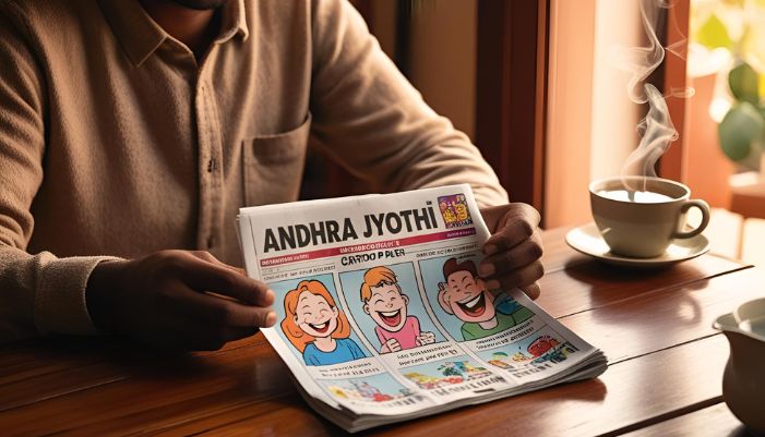 andhra jyothi cartoon paper 