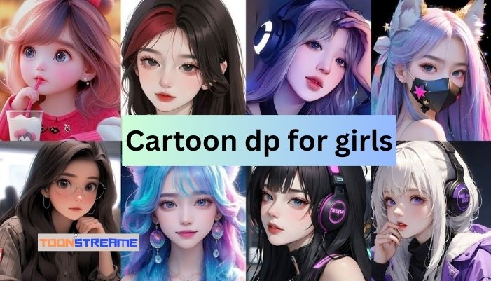 cartoon dp for girls